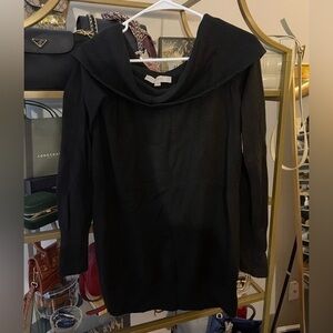 Black Off the Shoulder Loft Sweater - size small🖤